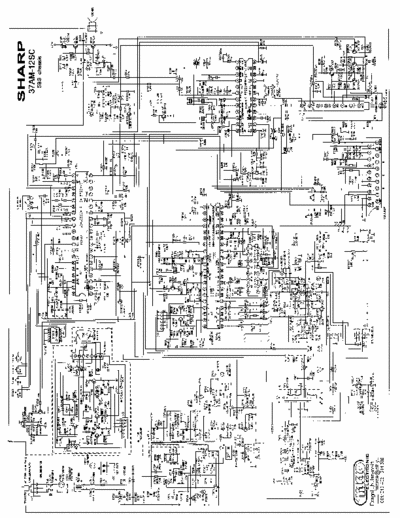 sharp 37am-12sc sxema